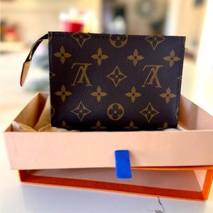 Louis Vuitton monogram toiletry pouch